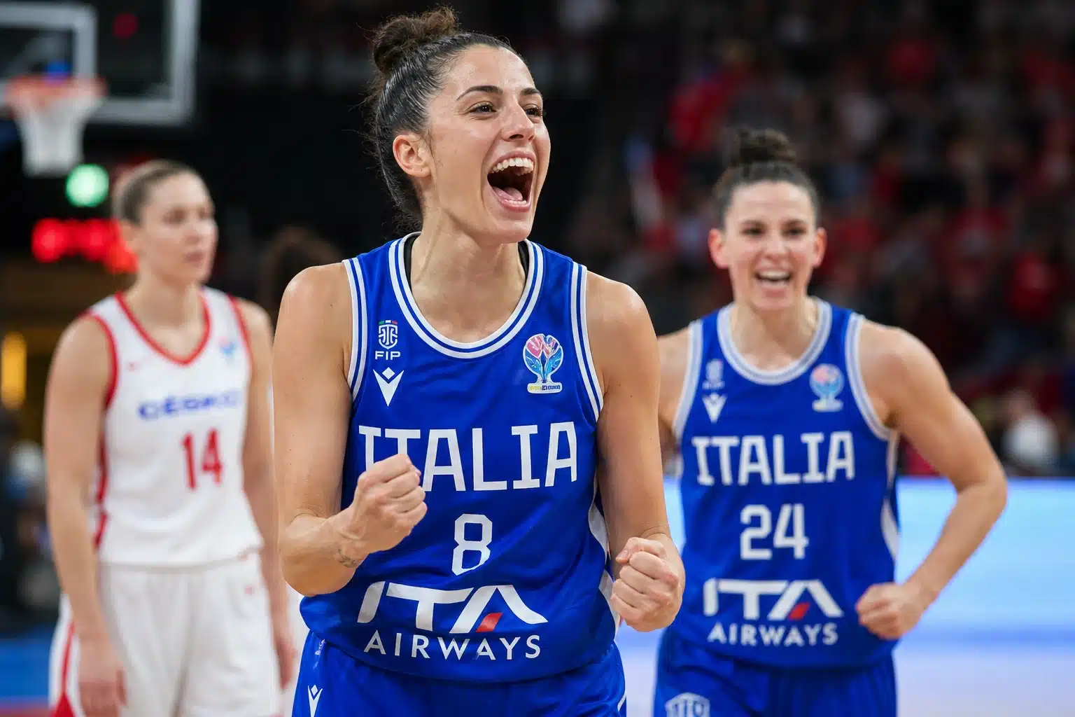 EuroBasket femminile, buona la prima dell’Italia. Battuta la Repubblica Ceca