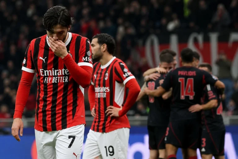 Europa League, flop del Milan. Il Benfica vince 2-0 a San Siro. I tifosi fischiano