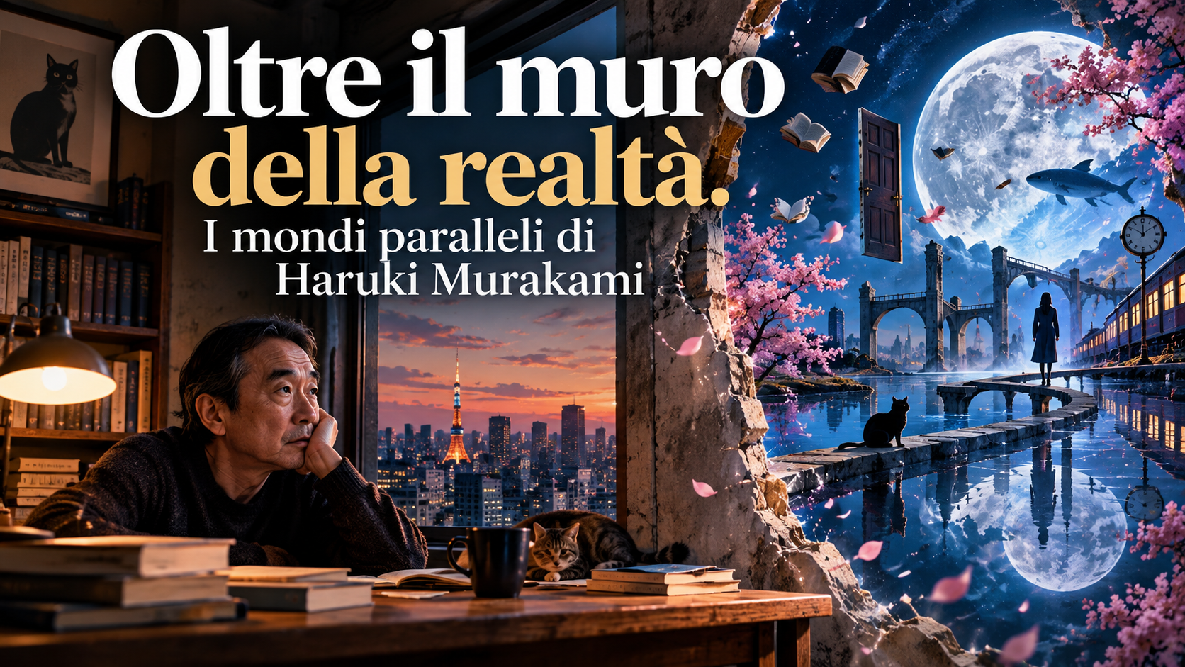 Dentro i romanzi – Oltre il muro della realtà. I mondi paralleli di Haruki Murakami