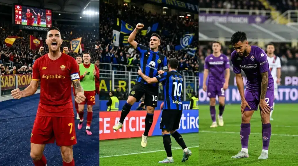 Alcune squadre di Serie A